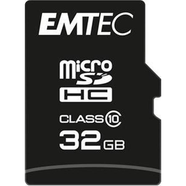 Emtec ECMSDM32GHC10CG flashgeheugen 32 GB MicroSD Klasse 10