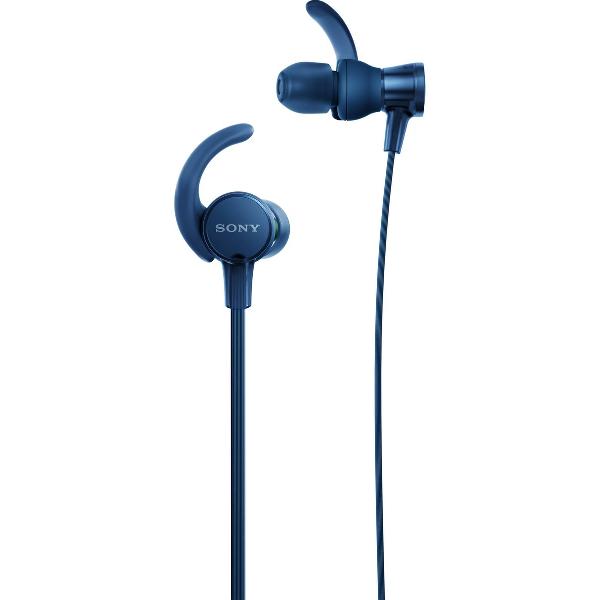 Sony MDR-XB510AS – In-ear sport oordopjes – Blauw