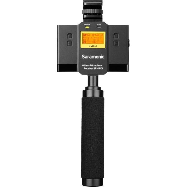 Saramonic UwMic9 SP-RX9 dual receiver om te gebruiken met uw mobiel of camera