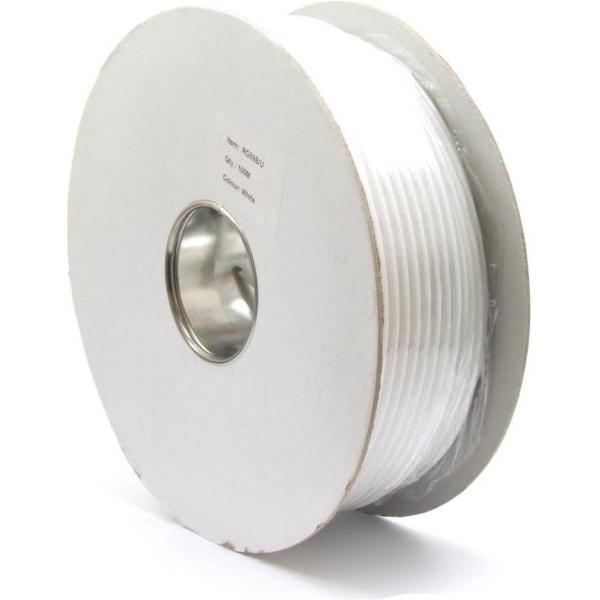 Coax kabel 100m wit