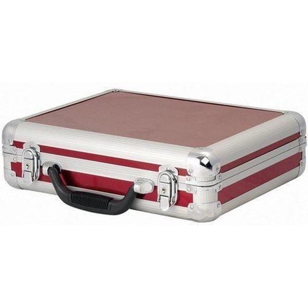 DAP Audio microfoon flightcase voor 7 microfoons rood