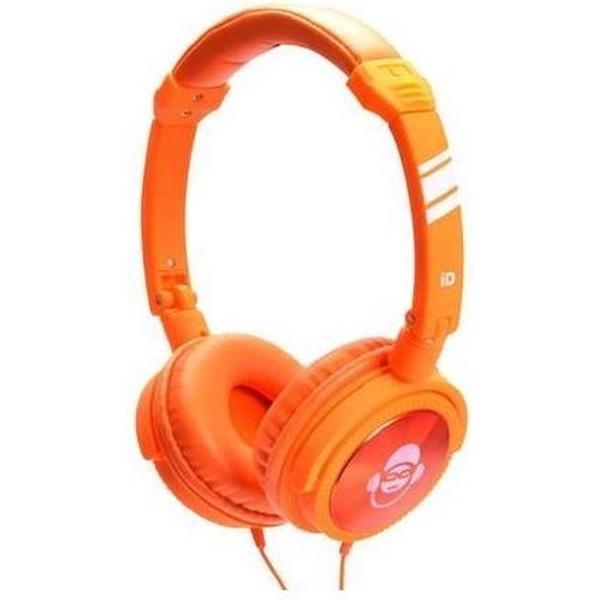 iDance JOCKEY400 Stereofonisch Hoofdband Oranje hoofdtelefoon
