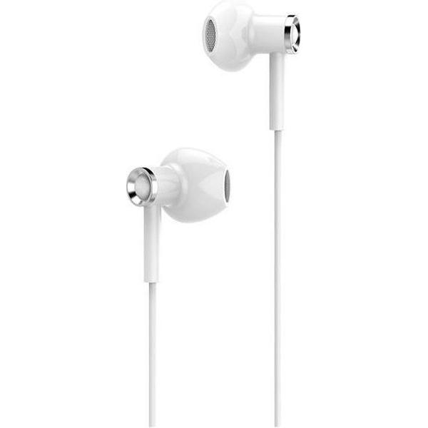 M47 HOCO Music Wire Control koptelefoon met microfoon Wit