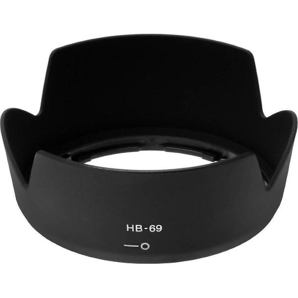 Zonnekap type HB-69 / Lenshood voor Nikon objectief (Huismerk)