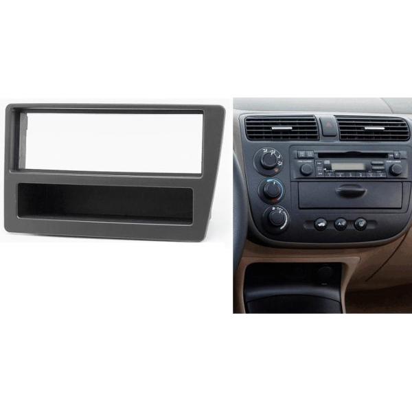 1-DIN HONDA Civic 2001-2006 w/pocket (Left Wheel) frame Audiovolt 11-386
