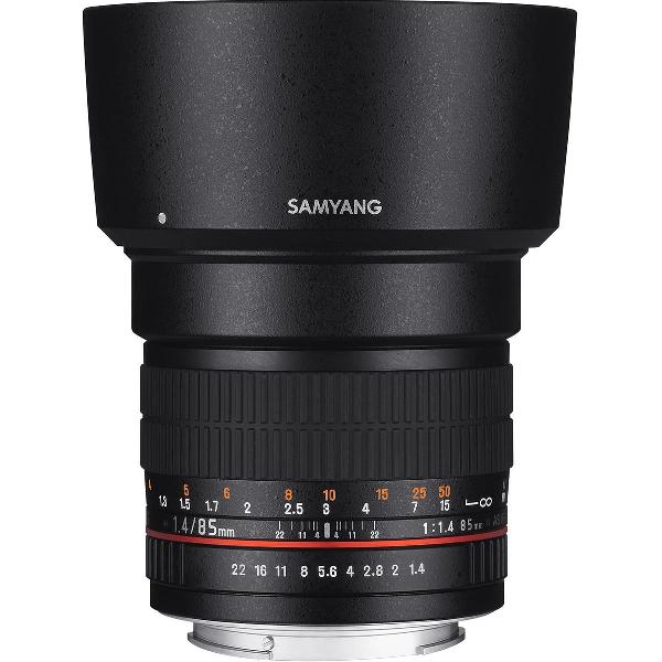 Samyang 85mm F1.4 AS IF UMC - Prime lens - geschikt voor Nikon Spiegelreflex