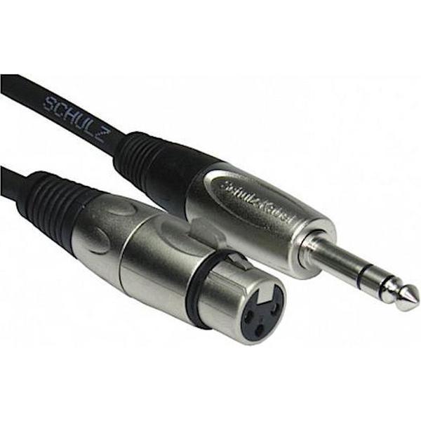 Schulz Aansluitingskabel Stereo-apparatuur Uaw 7,5 M Zwart