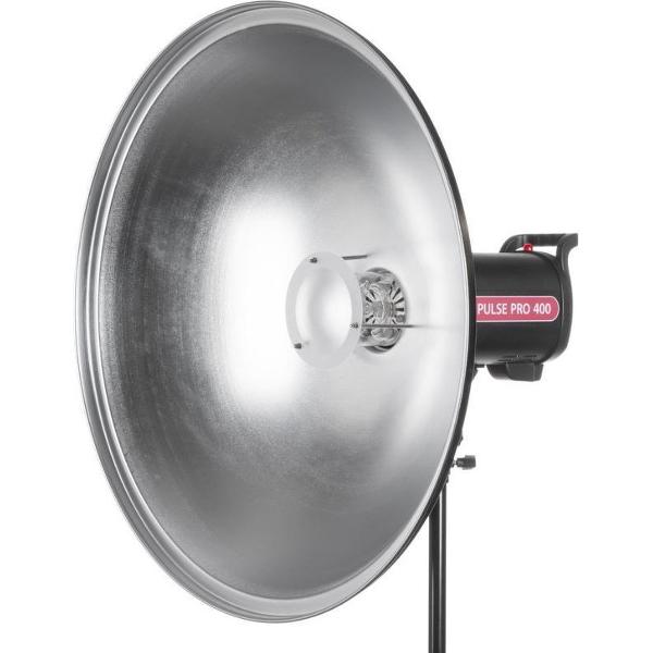 Beauty Dish Reflector - 70cm / Zilver