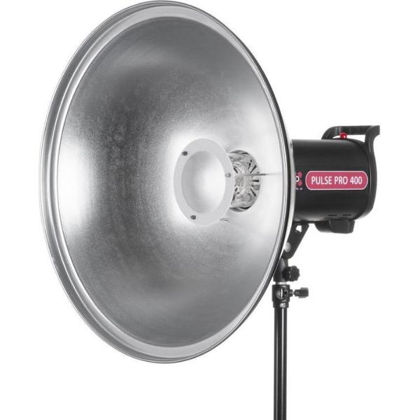 Beauty Dish Reflector - 55cm / Zilver