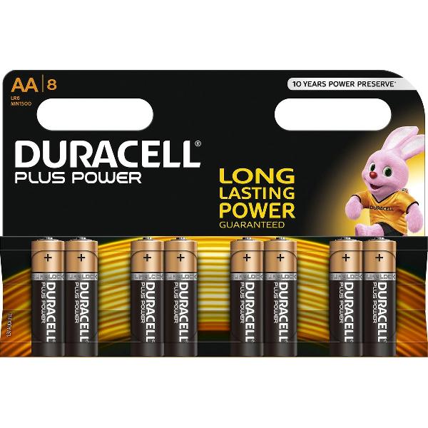 Duracell Plus Power 8 pack AA
