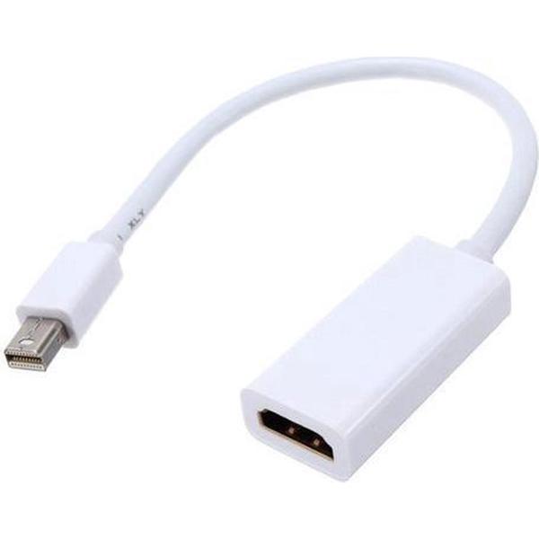 REBL - Thunderbolt / Mini Displayport naar HDMI female adapter voor Macbook, Macbook Pro, Macbook Air