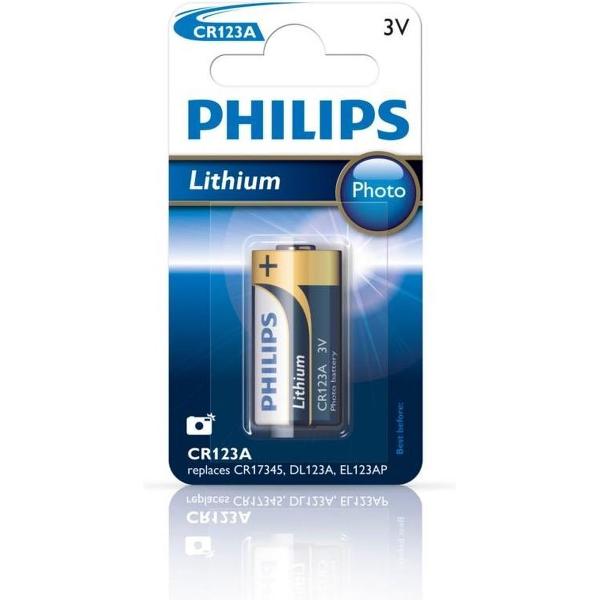 Philips Minicells Batterij CR123A/01B