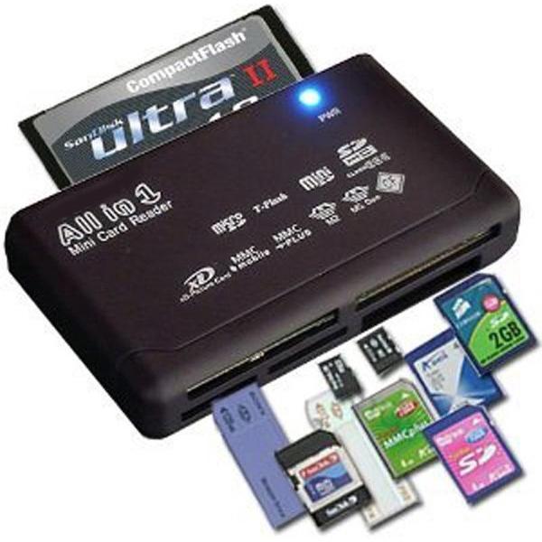 Geheugenkaartlezer USB Externe SD SDHC Mini Micro M2 MMC XD CF