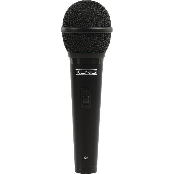 Wired Microphone 6.35 mm -72 dB Black