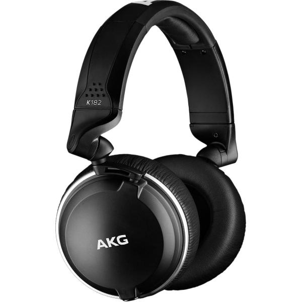 AKG K182 Circumaural Hoofdband Zwart koptelefoon