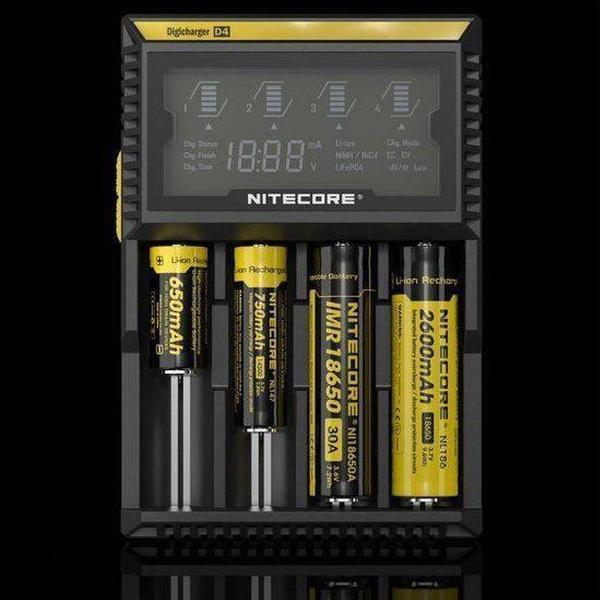 Nitecore D4 Digicharger universele smartcharger