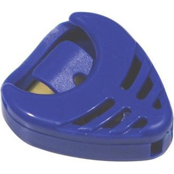 Plectrum houder voor op gitaar - blauw