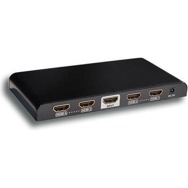 HDMI splitter 4 kanalen
