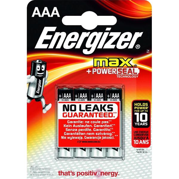Energizer Max AAA Wegwerpbatterij Alkaline