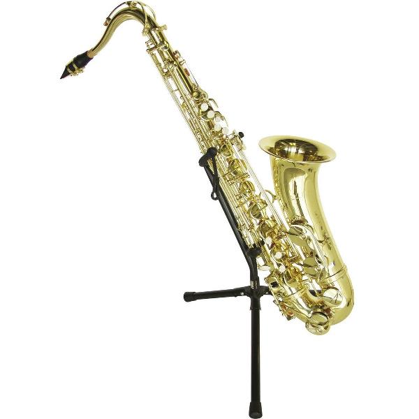 DIMAVERY Saxofoon standaard - zwart