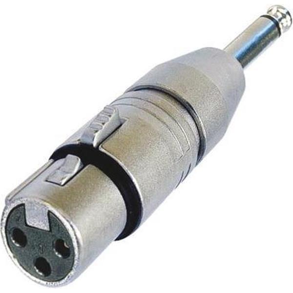 Velleman 3-PIN XLR VROUWELIJK NAAR MONO 1/4