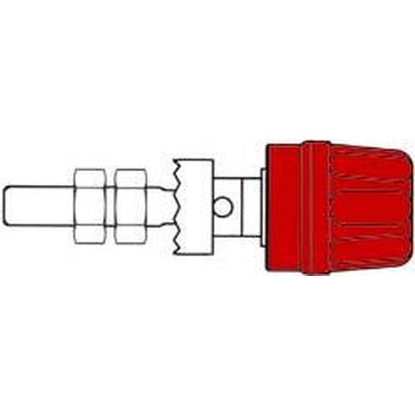 4mm AANSLUITKLEM MET GEISOLEERDE KOP / ROOD (PK10A) (HM2410A)