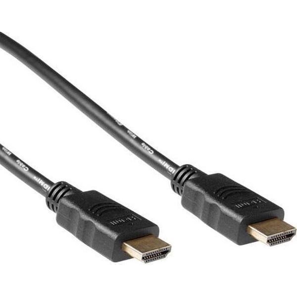 Advanced Cable Technology AK3814 1m HDMI HDMI Zwart HDMI kabel