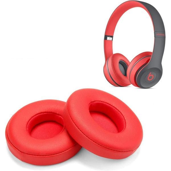 PU Lederen Earpads Oorkussens Voor Beats By Dr. Dre Solo 2/3 Wireless On-Ear Koptelefoon -