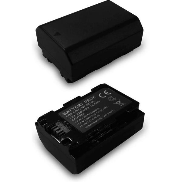 DESQ Photo oplaadbare Accu Sony NP-FZ100 Lithium-Ion (Li-Ion) 7,2 V 2280 mAh