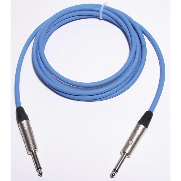 Instr.-kabel 6m Neutrik blauw CXI 6 PP-BL-MS