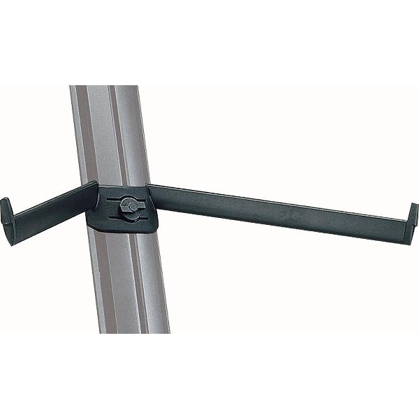 Konig & Meyer 18866 Support Arm Set B Black Anodized keyboardstandaard