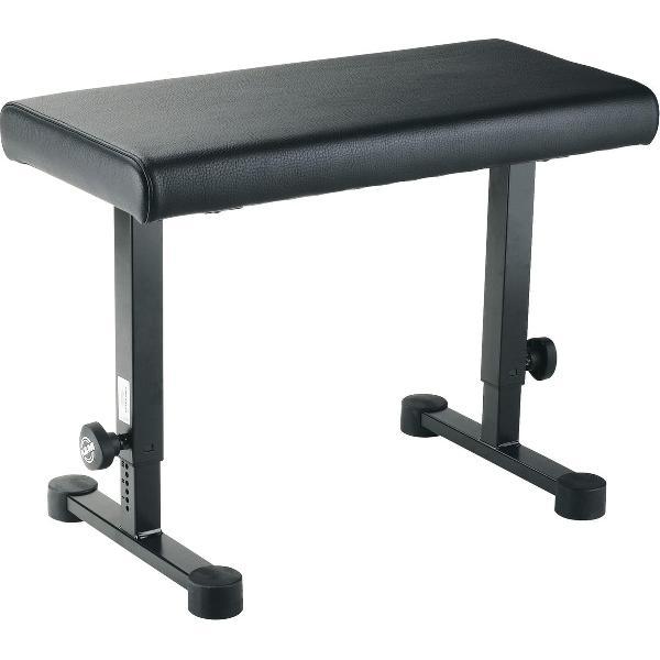 14085 Keyboardbank Kunstleder, zwart