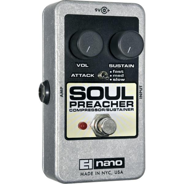 Electro Harmonix Soul Preacher compression/boost/dynamics pedaal
