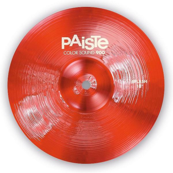 Paiste Splash bekken 900 serie Color Sound Red