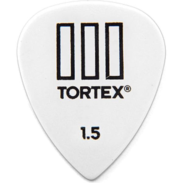 Tortex III 462 plektrums 1,50 12er Set, wit