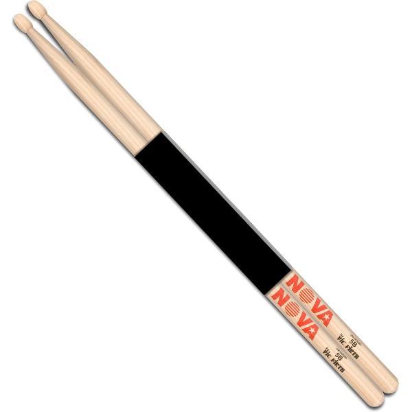 Nova Drum Sticks 5B, Wood Tip