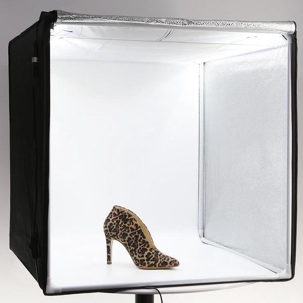 FSL-FT80 Opvouwbare foto-opnametent met LED-verlichting 80x80x80cm