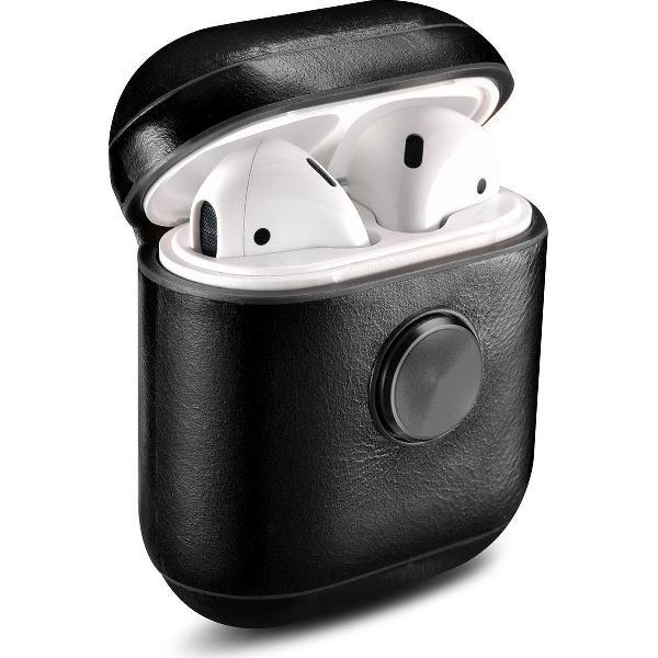 Uniskull - Leren case geschikt voor Apple Airpods