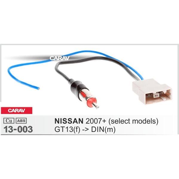 radio antenne verloop Nissan 2007+ GT13 (F) 13-003