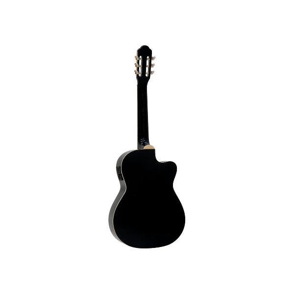 DIMAVERY CN-600L Klassieke gitaar - Zwart - Linkshandig