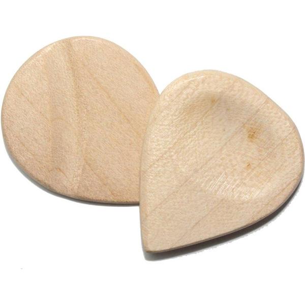 Amerikaanse esdoorn houten Jazz plectrum 2-pack 3.00 mm