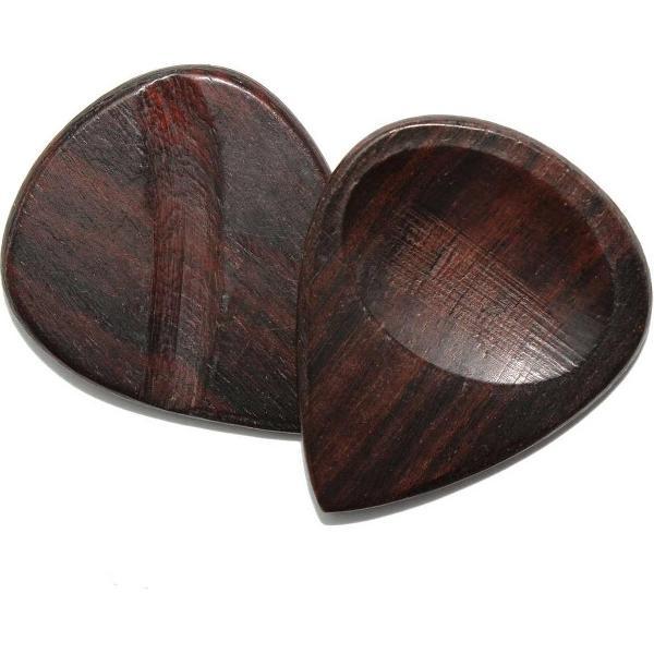 Indiase Palissander houten 2-pack plectrum 3.00 mm