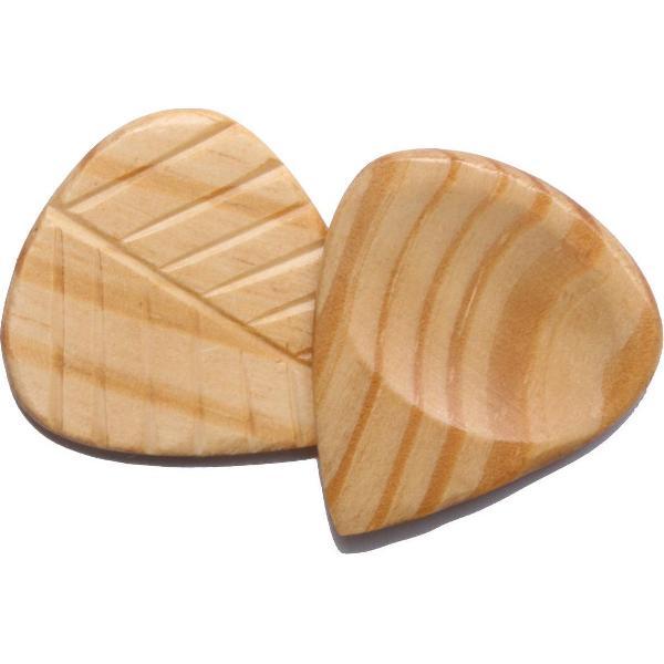 Himalaya Den grip serie houten 2-pack plectrum 2.50 mm