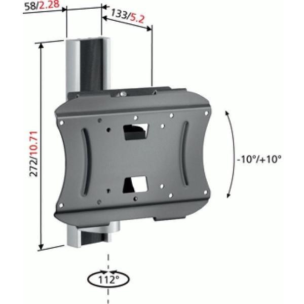 Vogel's PFW 3220 Zilver