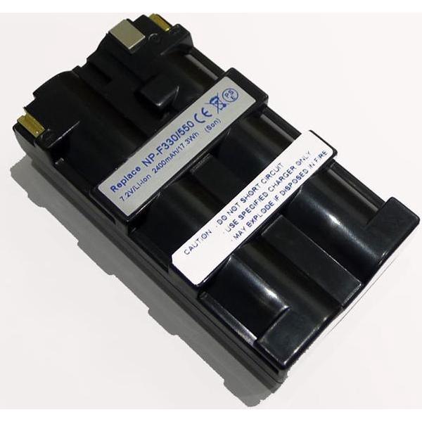 Dörr NP-F550 Lithium-Ion 2400mAh 7.2V oplaadbare batterij/accu