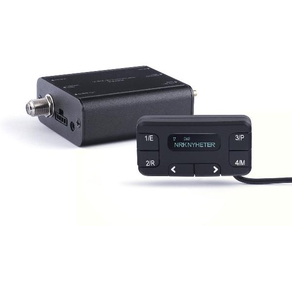 Tiny Audio C11+ DAB+ Car Adapter Zwart