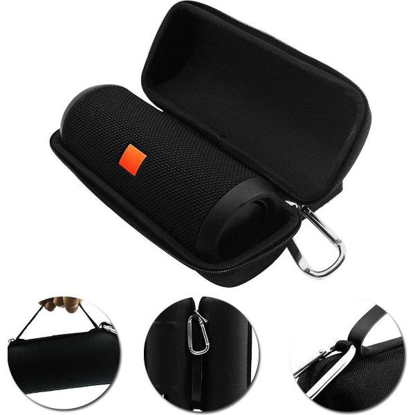 Beschermhoes voor de JBL Flip 3/4 - Speakerhoes - Zwart