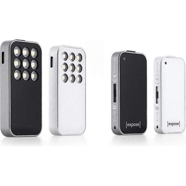 Extra Lens voor Iphone - LED Lamp - Lichtversterking Voor Selfie - Wit