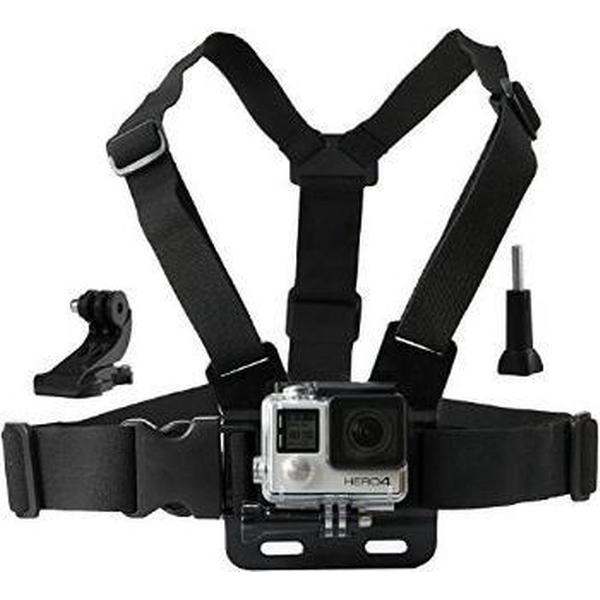 Chest mount / Chesty/ Bost band + GRATIS J-hook voor GoPro