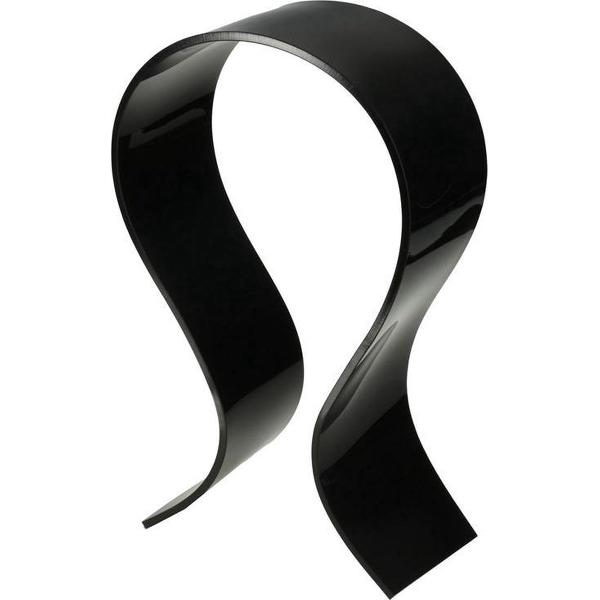 Acryl Koptelefoon Houder - Headset Houder - Hoofdtelefoon Stand / Standaard - Zwart